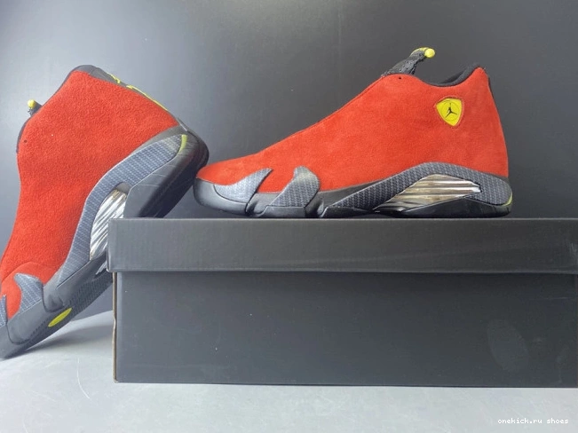 Rep Challenge Retro Jordan Air 14 Red 654459-670 0813